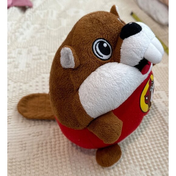 Buc Ees Beaver Plush 8" Small Plushie Stuffed Animal Novelty Gas Station Mascot - Picture 2 of 12